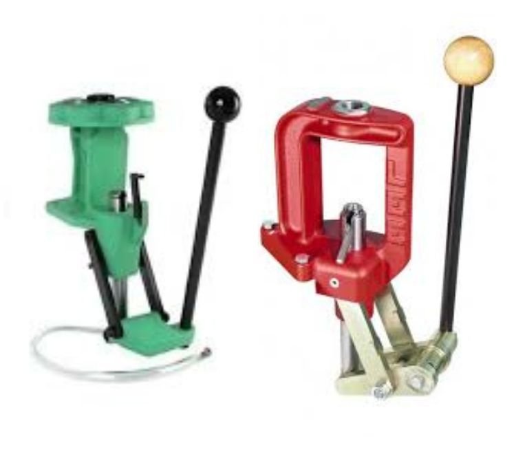 Tipos de prensa de recarga de munição, usadas por atiradores esportivos e clubes de tiro no rio de janeiro