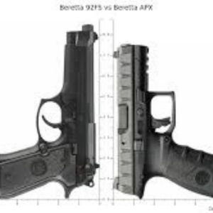 As pistolas Beretta 92 e APX são populares em estandes e clubes de tiro no rio de janeiro