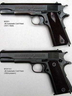 Pistola 1911: símbolo de precisão e usada nos clubes de tiro, cursos de tiro e instrutores de tiro no rio de janeiro